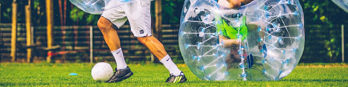 Partita di Bubble Soccer tra Amici